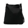 Dries Van Noten Black Large Canvas Bag In Black