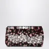 Dries Van Noten Rectangular Sequin Embellished Evening Clutch In Red