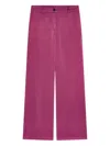 Dries Van Noten Hose Mit Geknöpftem Hosenschlitz In Pink