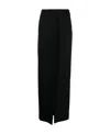 Dries Van Noten Midi Skirt In Black