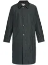 Dries Van Noten Long-sleeved Windbreaker In Blue