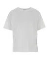 Dries Van Noten Cotton Heydu T-shirt With Crew Neck And Buttons In White