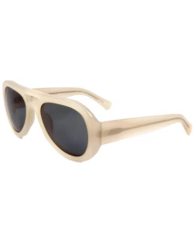 Dries Van Noten By Linda Farrow Unisex Dvn25l 54mm Sunglasses In Neutral