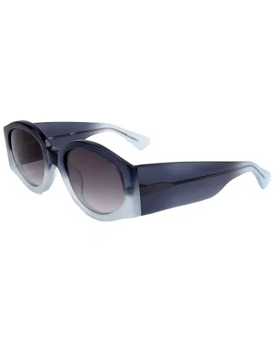 Dries Van Noten By Linda Farrow Unisex Dvn27l 50mm Sunglasses