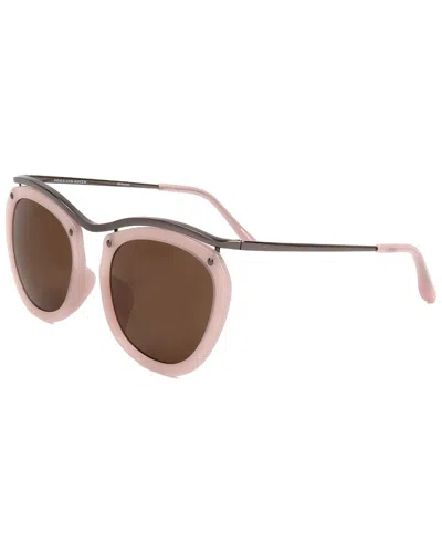 Dries Van Noten By Linda Farrow Unisex Dvn50l 51mm Sunglasses In Pink