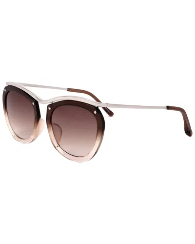 Dries Van Noten By Linda Farrow Unisex Dvn50l 51mm Sunglasses In Brown