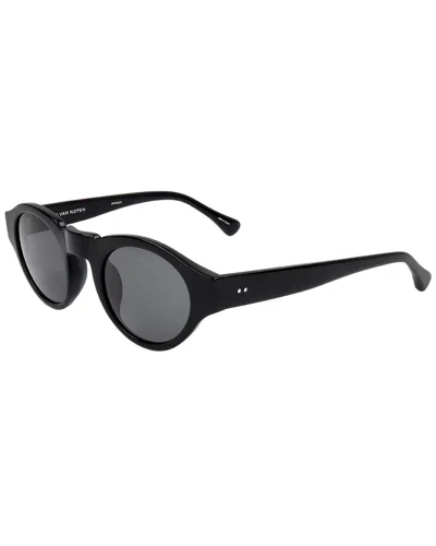 Dries Van Noten By Linda Farrow Unisex Dvn62 47mm Sunglasses In Black
