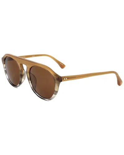 Dries Van Noten By Linda Farrow Unisex Dvn65l 54mm Sunglasses In Brown