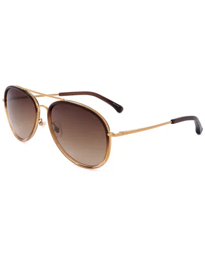 Dries Van Noten By Linda Farrow Unisex Dvn72 58mm Sunglasses In Multi