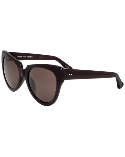 Dries Van Noten By Linda Farrow Women's Dvn67 53mm Sunglasses In Brown