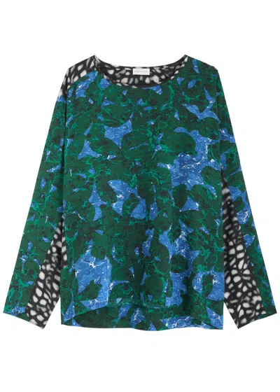 Dries Van Noten Long-sleeved Shirt In Multi