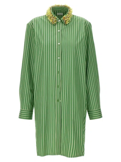 Dries Van Noten Calbero Shirt In Green