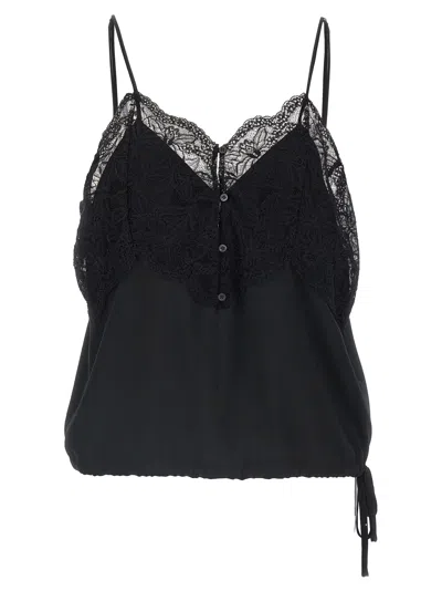 Dries Van Noten Callie Tops Black