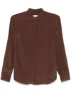 Dries Van Noten 9164 W.w.shirt Chowy In Brown