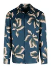 Dries Van Noten Carvies Shirt And Blouse Blue In Dark Blue