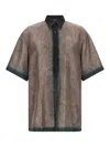 Dries Van Noten Cassidye Silk Shirt In Multicolour