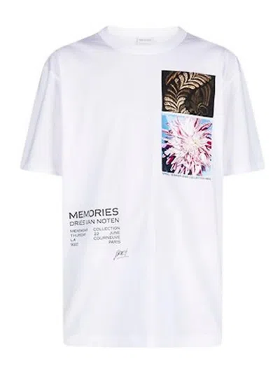 Dries Van Noten Camiseta - Blanco In White