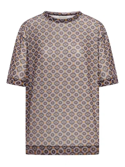 DRIES VAN NOTEN CAMISETA - MARRÓN