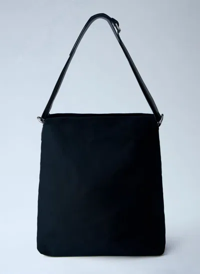 Dries Van Noten Canvas Tote Bag In Black