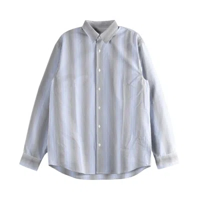 Pre-owned Dries Van Noten Caper Shirt 'blue' | Men's Size 46