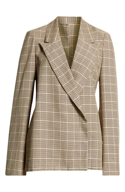 DRIES VAN NOTEN DRIES VAN NOTEN CAPLANA HOUNDSTOOTH CHECK COTTON JACKET