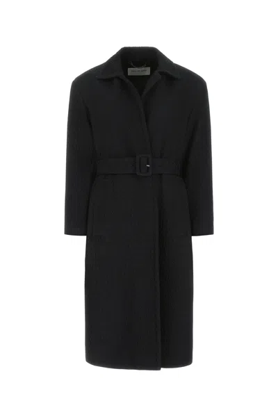 Dries Van Noten Cappotto In Black