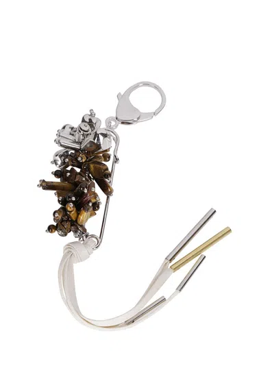 DRIES VAN NOTEN CARABINER-INSPIRED ACCESSORY WITH BRASS