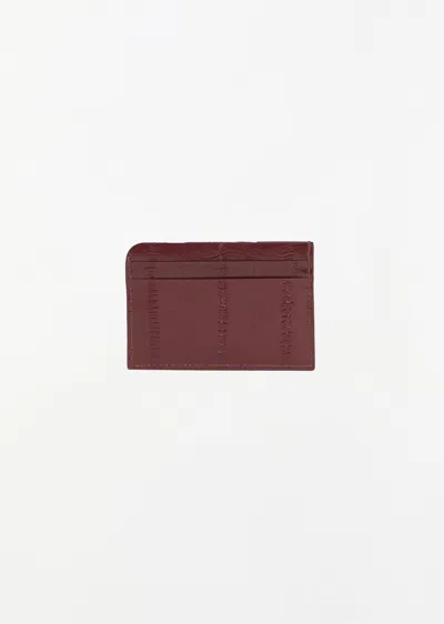 Dries Van Noten Card Case In Red