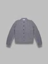 Dries Van Noten Cardigan Brunette 2709 M.k. In Gray