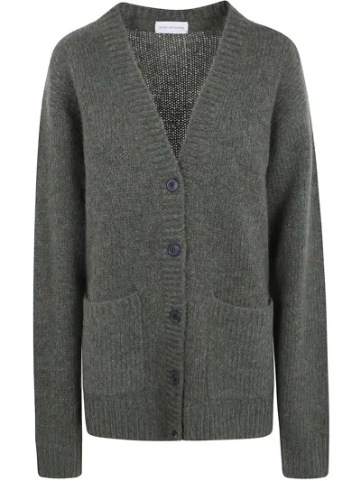 Dries Van Noten Cardigan Forest "tokas" In Multi