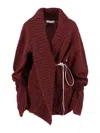 Dries Van Noten Cardigan Oversize In Red