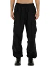 Dries Van Noten Utility Trousers Featuring Multiple Pockets In Black