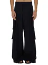 Dries Van Noten Cargo Pants In Black