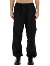 Dries Van Noten Utility Trousers Featuring Multiple Pockets In Black