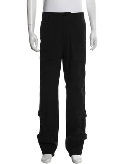 Pre-owned Dries Van Noten Cargo Pants In Black