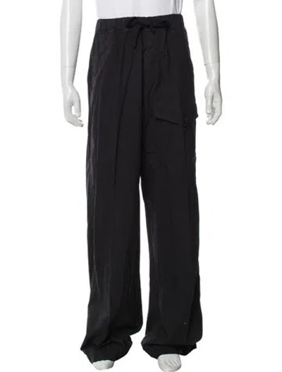 Pre-owned Dries Van Noten Cargo Pants In Black