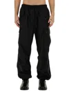 Dries Van Noten Utility Trousers Featuring Multiple Pockets In Black