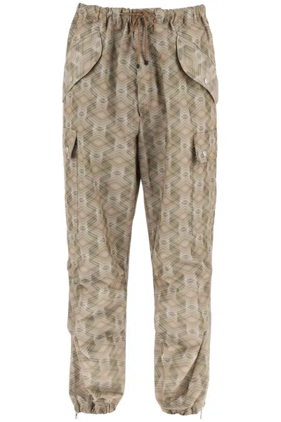 Dries Van Noten Cargo Trousers By Pentin In Cream