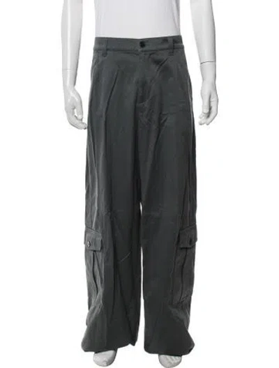 Pre-owned Dries Van Noten Cargo Pants In Green
