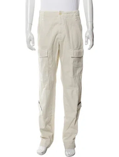 Pre-owned Dries Van Noten Cargo Pants In Neutral