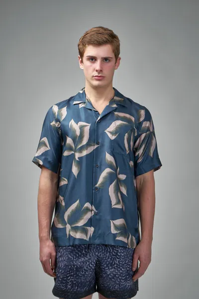 Dries Van Noten Carltone Shirt In Blue