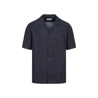 Dries Van Noten Carltone Shirt In Blue