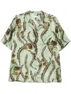 Dries Van Noten Carltone Print Camp Shirt