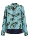 Dries Van Noten Floral Pattern Long Sleeves Shirt With Chest Pocket In Multi