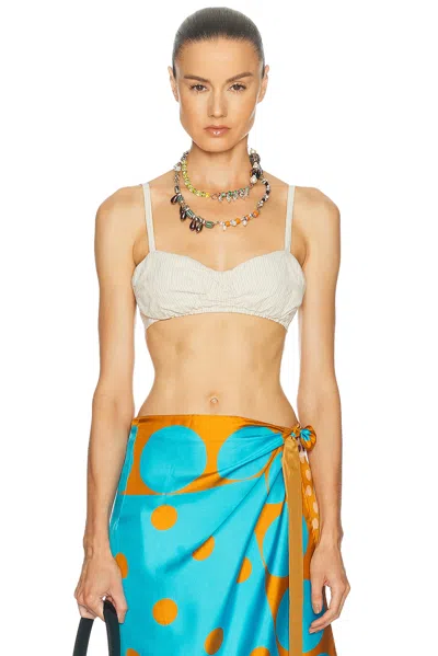 Dries Van Noten Carly Top In White