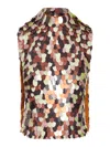 Dries Van Noten Carmasa Embroidered Top In Multi