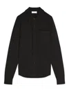 Dries Van Noten Cashmere Shirt In Black