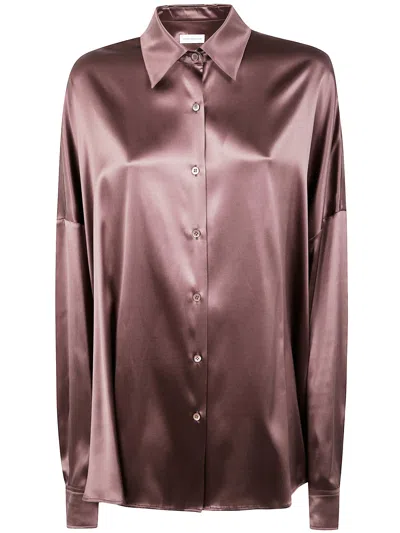 DRIES VAN NOTEN DRIES VAN NOTEN "CASIA 2032" STRECH SATIN SHIRT