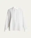 Dries Van Noten Casia Button Down Oversized Shirt