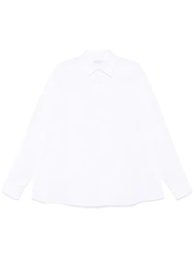 Dries Van Noten Casia Classic Shirt Clothing In White